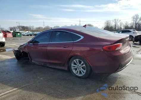 2015 Chrysler 200 Limited z USA, uszkodzony, nr VIN 1C3CCCAB1FN592773